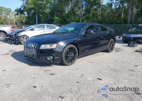 2009 Audi S5 4.2L из США, поврежденный, VIN WAURV78T99A036807